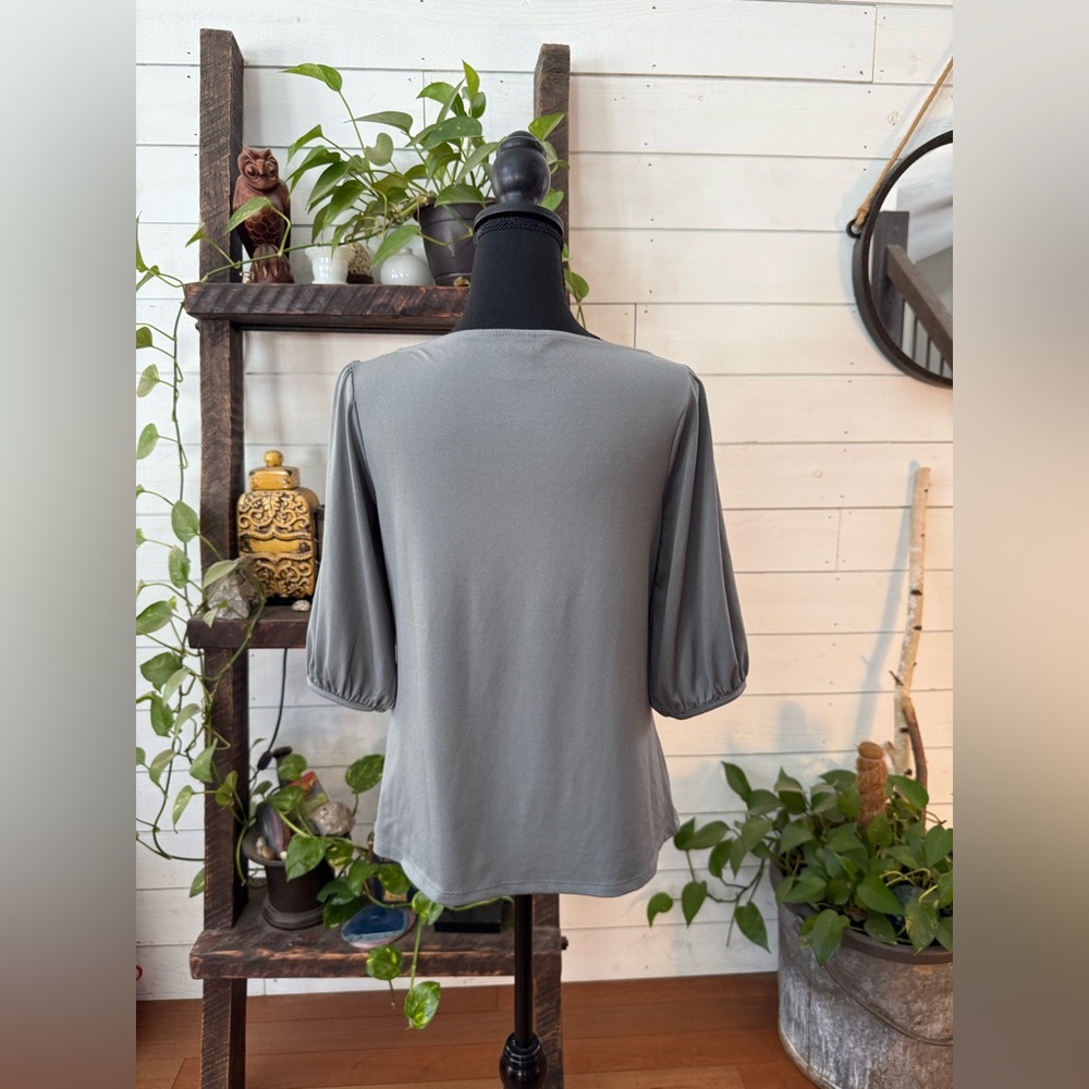 H&M Gray Women's Blouse - Picture 16 of 17